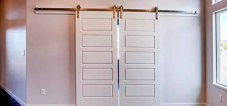 Glass Barn Door with Installation Hardware Kit Kyle