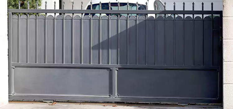 Metal Driveway Gate Installation Kyle